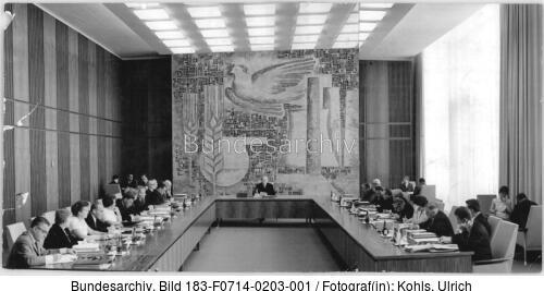 Berlin, 15. DDR-Staatsratsitzung