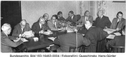 Berlin, Sitzung politischer Ausschuss der CDU