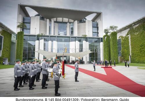 Regierungschef Liechtensteins Daniel Risch in Berlin 2022