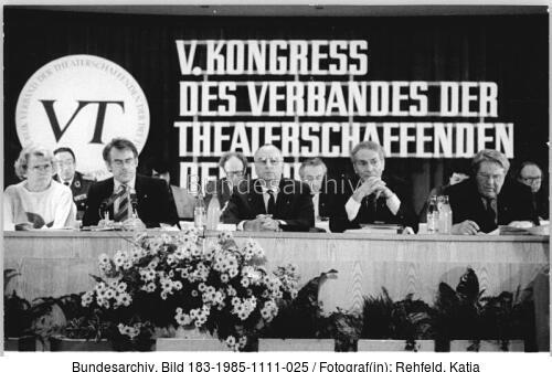 Berlin, V. Theaterkongress, Eröffnung