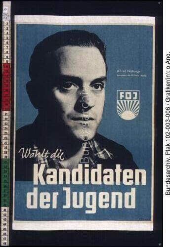 Landtagswahl Sachsen, <span class="match">FDJ</span>-Wahlplakat