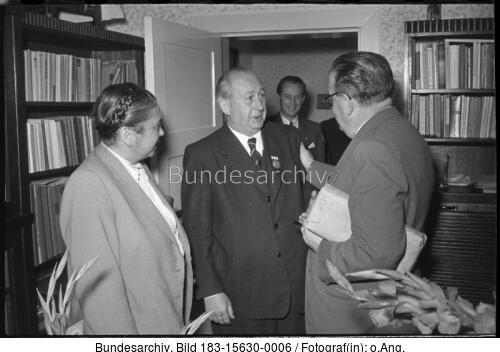 Berlin, Geburtstag Max Fechner; Benjamin, Melsheimer