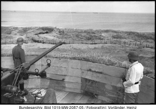 Belgien, Atlantikwall, Marineflak