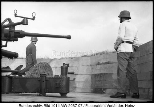 Belgien, Atlantikwall, Marineflak