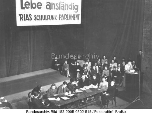Berlin, Rias-Schulfunk-Parlament