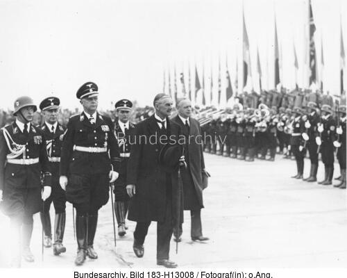 <span class="match">Münchener Abkommen</span>, Abreise Chamberlain