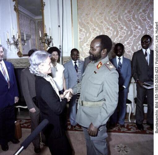Berlin, Margot Honecker, Samora Moises Machel