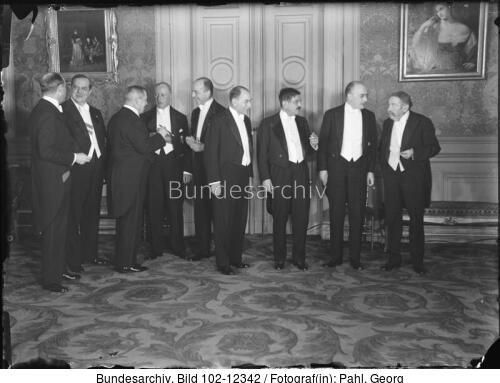 Berlin, Französische Botschaft, Dinner