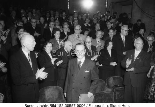 Weimar, Thomas Mann bei Schillerehrung