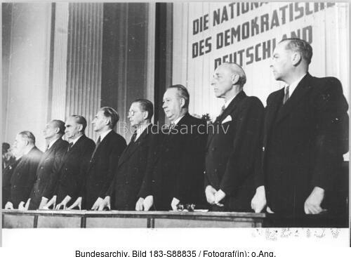 Berlin, DDR-Gründung, Regierungserklärung