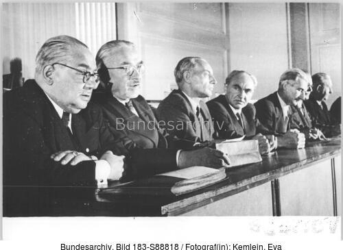 Berlin, DDR-Gründung, Regierungserklärung