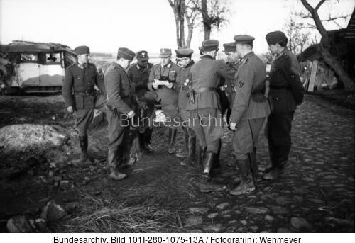 Russland, Brigade Kaminski, Polizeioffiziere