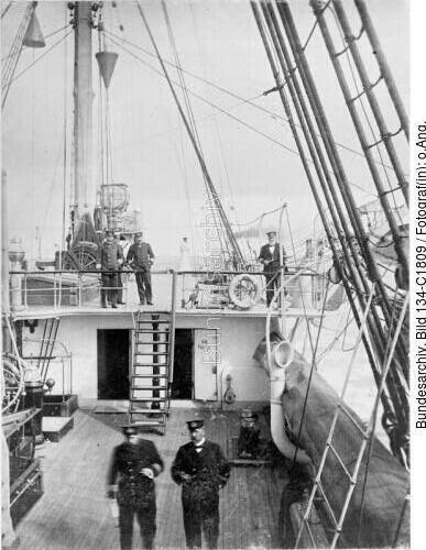SMS "Blücher", v. Bendemann,  v. Koester, v. Diederichs