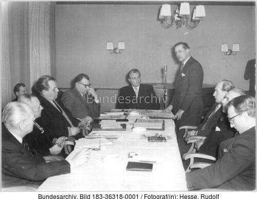 Berlin, Treffen von Industriellen im CDU-Haus