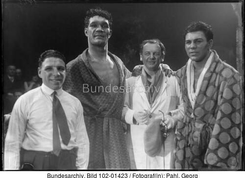 Berlin, Max Schmeling, Filmaufnahmen