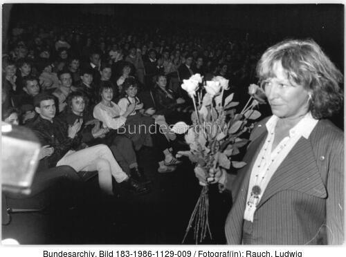 Berlin, Filmtheater "Kosmos", Margarethe v. Trotta