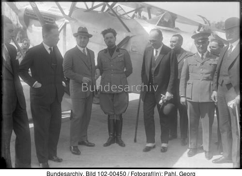 Berlin, Luigi Aldrovandi Marescotti, Italo Balbo