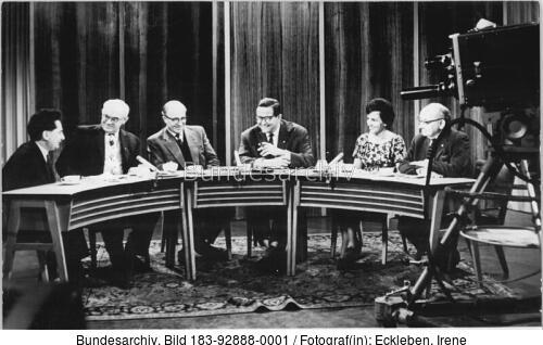 Berlin, DFF, Treffpunkt Berlin, Fernsehgespräch