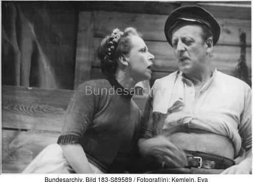 Berlin, DT, Szenenbild "Herr Puntila und sein Knecht"
