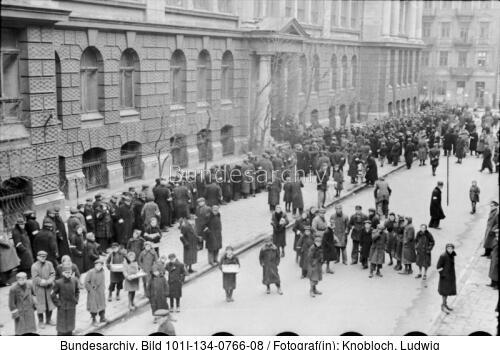 Polen, Ghetto Warschau, Straßenszene