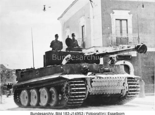 Sizilien, Panzer VI (Tiger I)