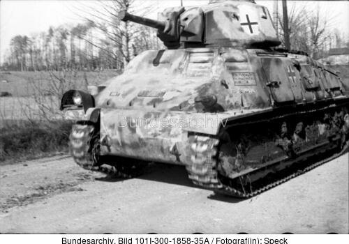 Frankreich/Belgien, Panzer Somua S35