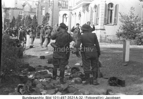 Arnheim/Nymwegen, Gefangene Briten