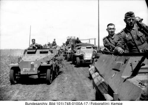 Russland, Schützenpanzer Division Großdeutschland