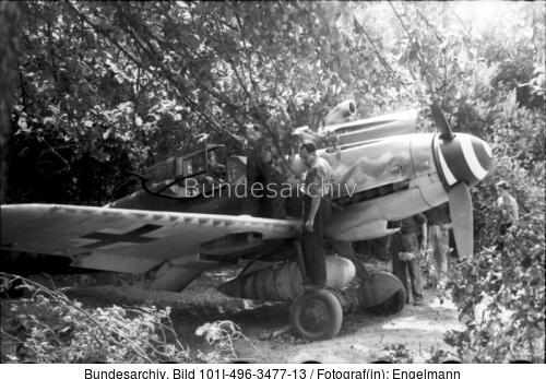 Flugzeug Messerschmitt Me 109