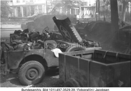 Arnheim, erbeutete Fahrzeuge