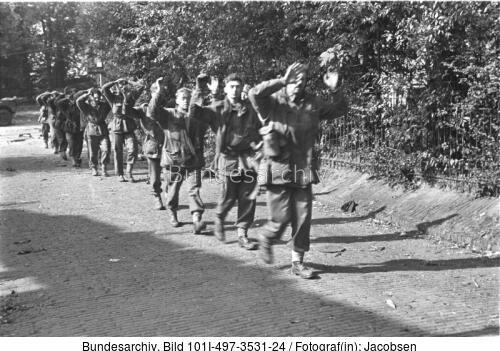 Bei Arnheim/Nymwegen, britische Gefangene