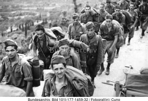 Korfu, italienische Soldaten
