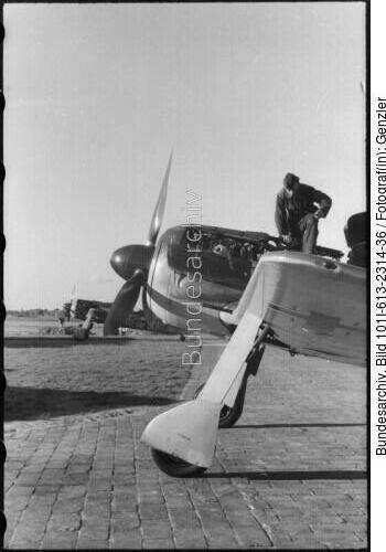 Im Westen, Flugzeuge Fw 190