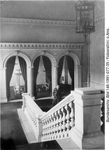 Berlin, Alte Reichskanzlei, Treppenhaus