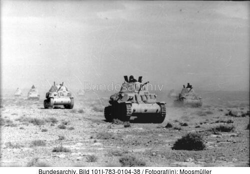 Nordafrika, italienische Panzer M13-40