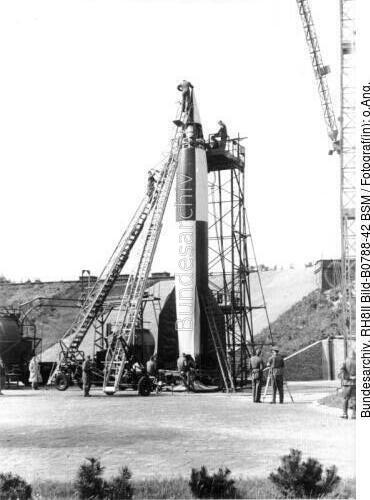 Peenemünde, Startvorbereitungen V-6