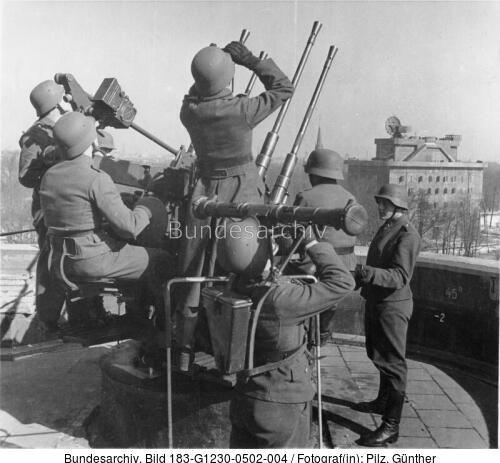Berlin, Zoo-Flakturm, Flak-Vierling