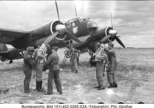 Flugzeug Junkers Ju 88, Startvorbereitung