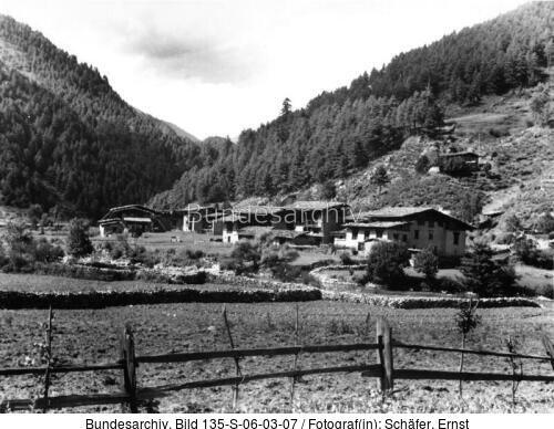 Tibetexpedition, Blick auf Rinchigang