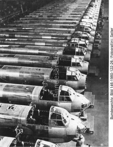 Flugzeuge Junkers Ju 88, Bau