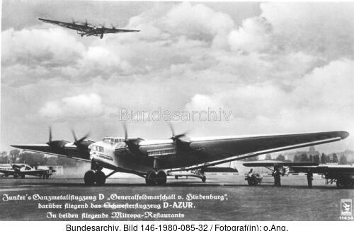 Flugzeuge Junkers G-38