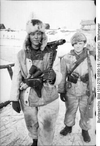 Russland, Soldaten in Winterausrüstung
