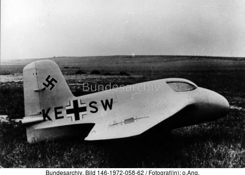 Raktenjäger Me 163 A-V4