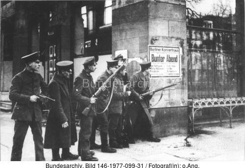 Schutztruppen des Soldatenrat, Berlin