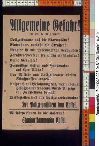 Kassel, Revolution, Bürgerkrieg