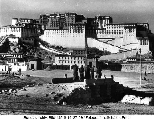 Tibetexpedition, Blick auf Potala