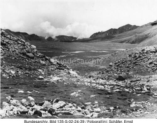 Tibetexpedition, Landschaftsaufnahme