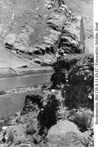 Tibetexpedition, Landschaftsaufnahme