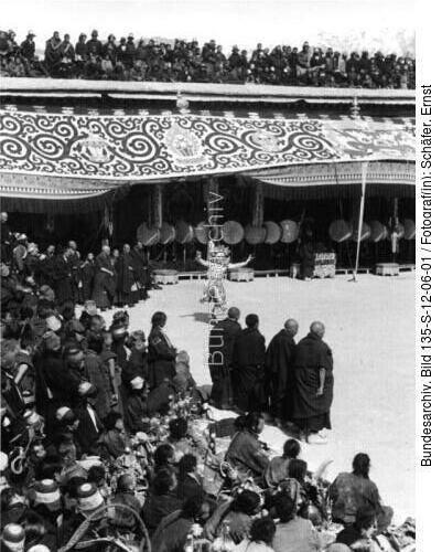 Tibetexpedition, Neujahrsfest Potala