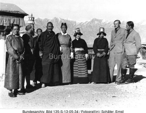 Tibetexpedition, Minister, Expeditionsteilnehmer